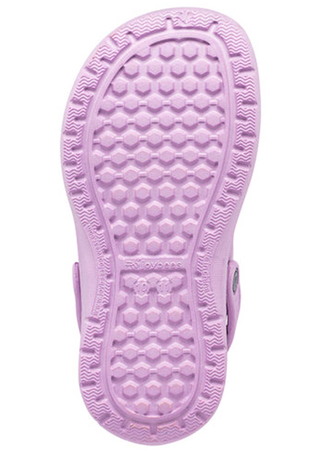 Joybees Toddler Cozy Lined Clogs Lavender/Charcoal