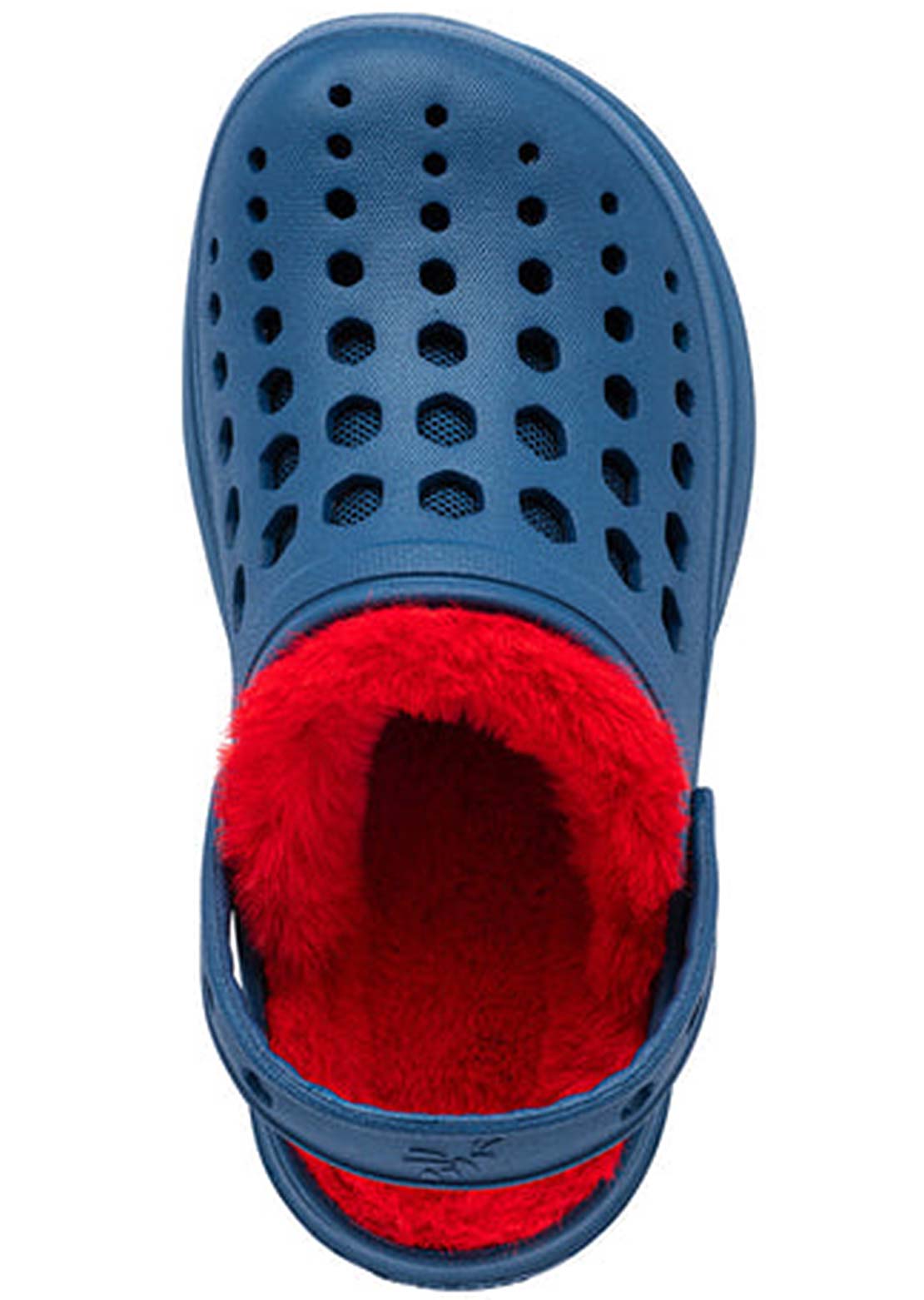 Joybees Toddler Cozy Lined Clogs Navy/red