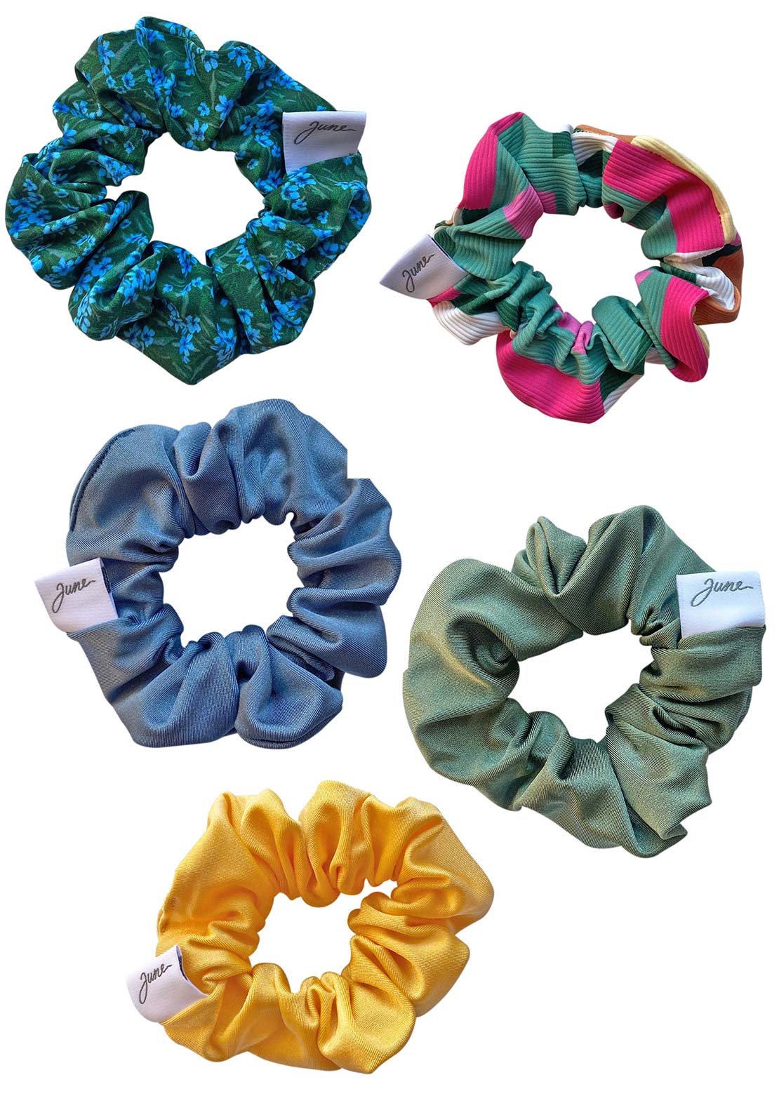 June Swimwear Women&#39;s Scrunchies Pack