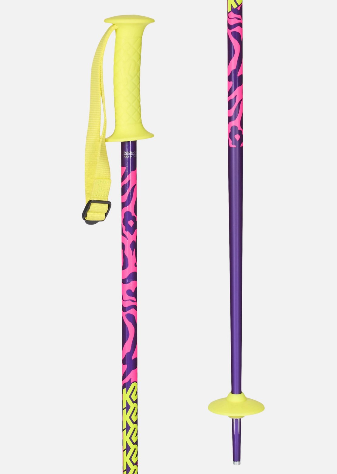 K2 Junior Charm Ski Poles Purple