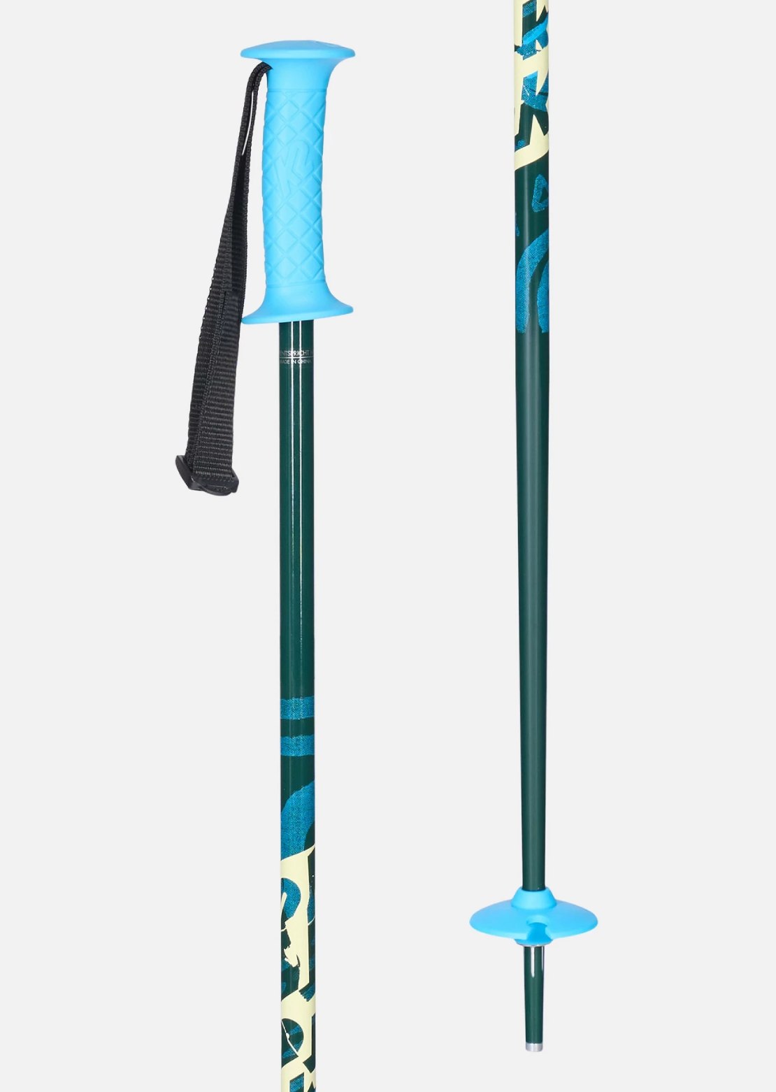 K2 Junior Decoy Ski Poles Sage
