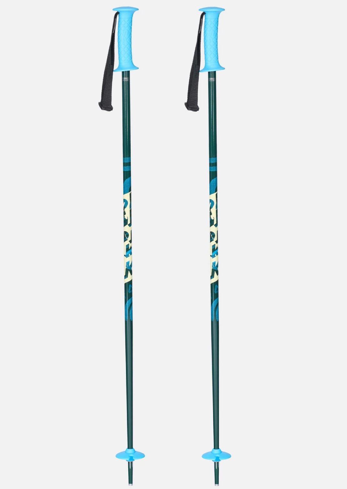 K2 Junior Decoy Ski Poles Sage