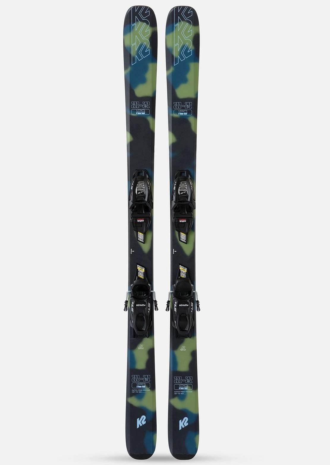 K2 Junior Hi Fi 4.5 FDT Large Plate Ski Kit