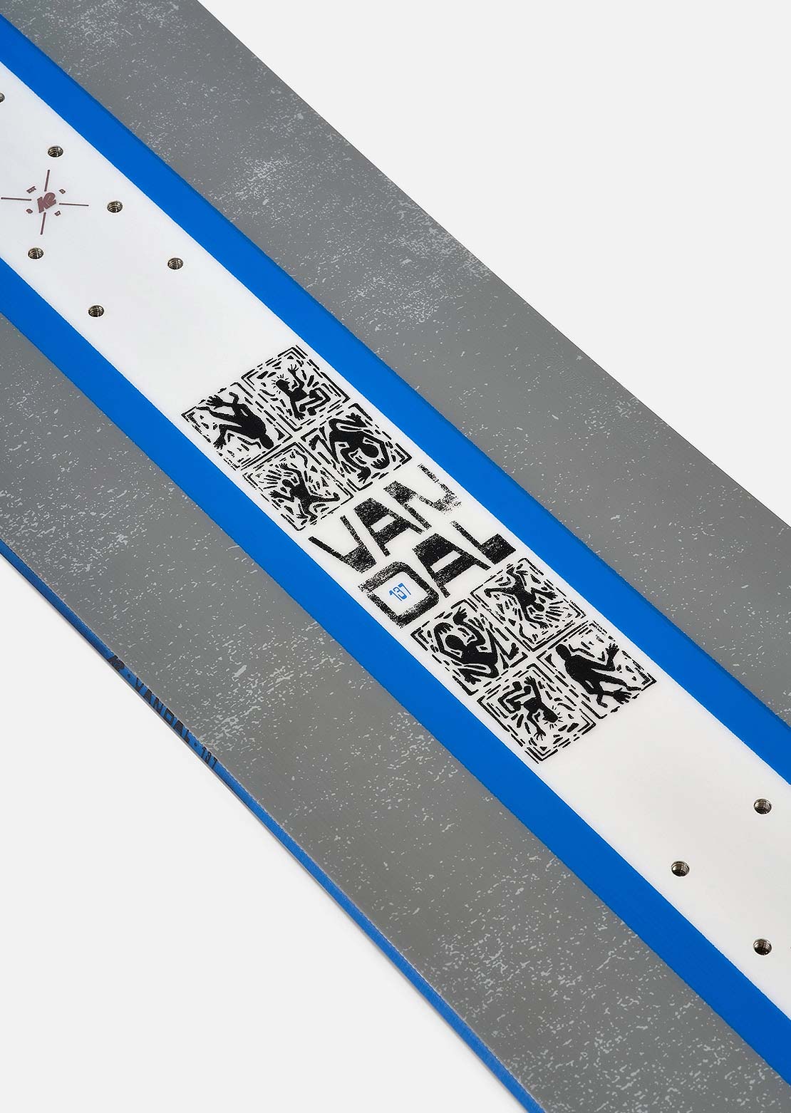 K2 Junior Vandal Snowboard Grey/Blue