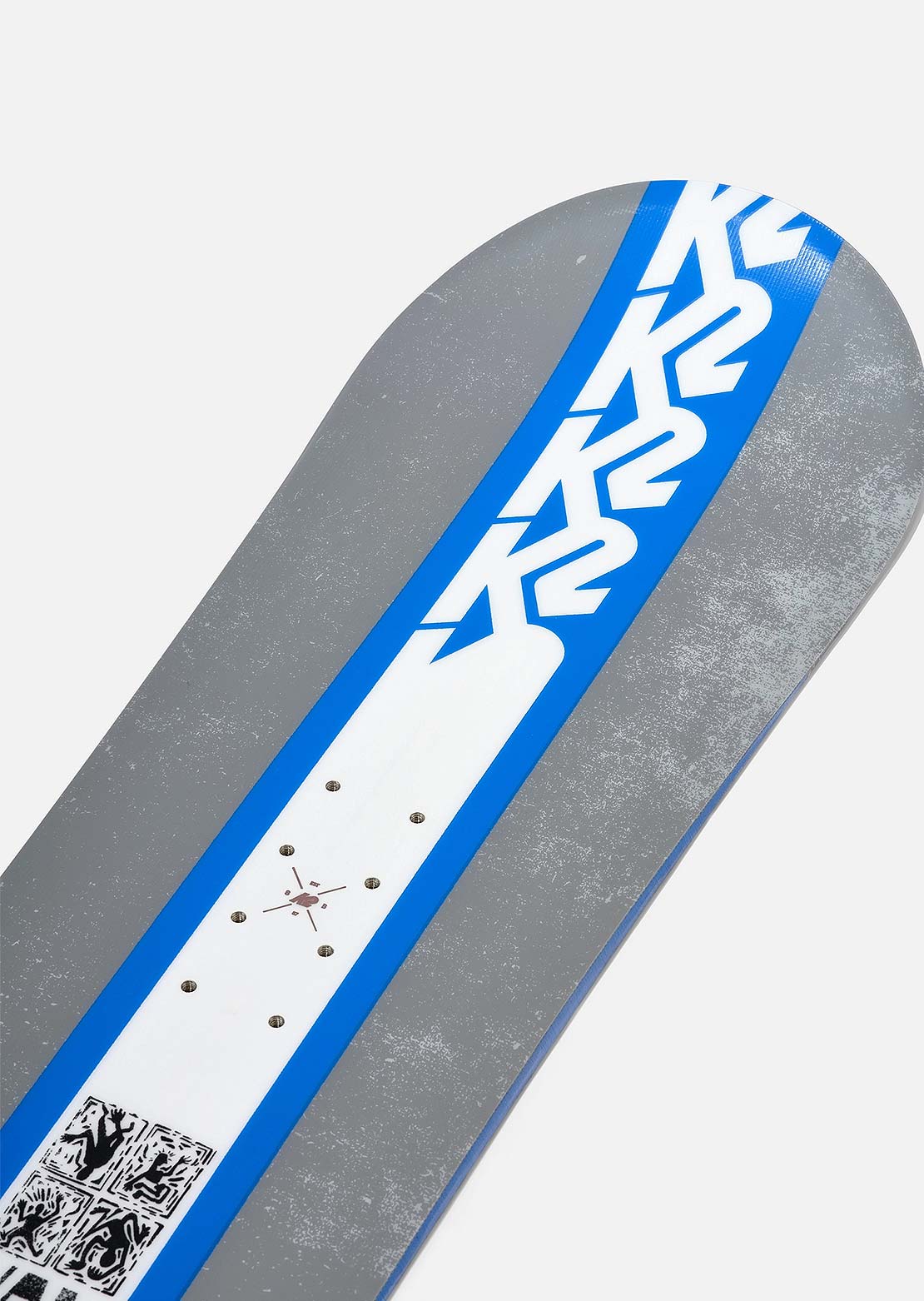 K2 Junior Vandal Snowboard Grey/Blue