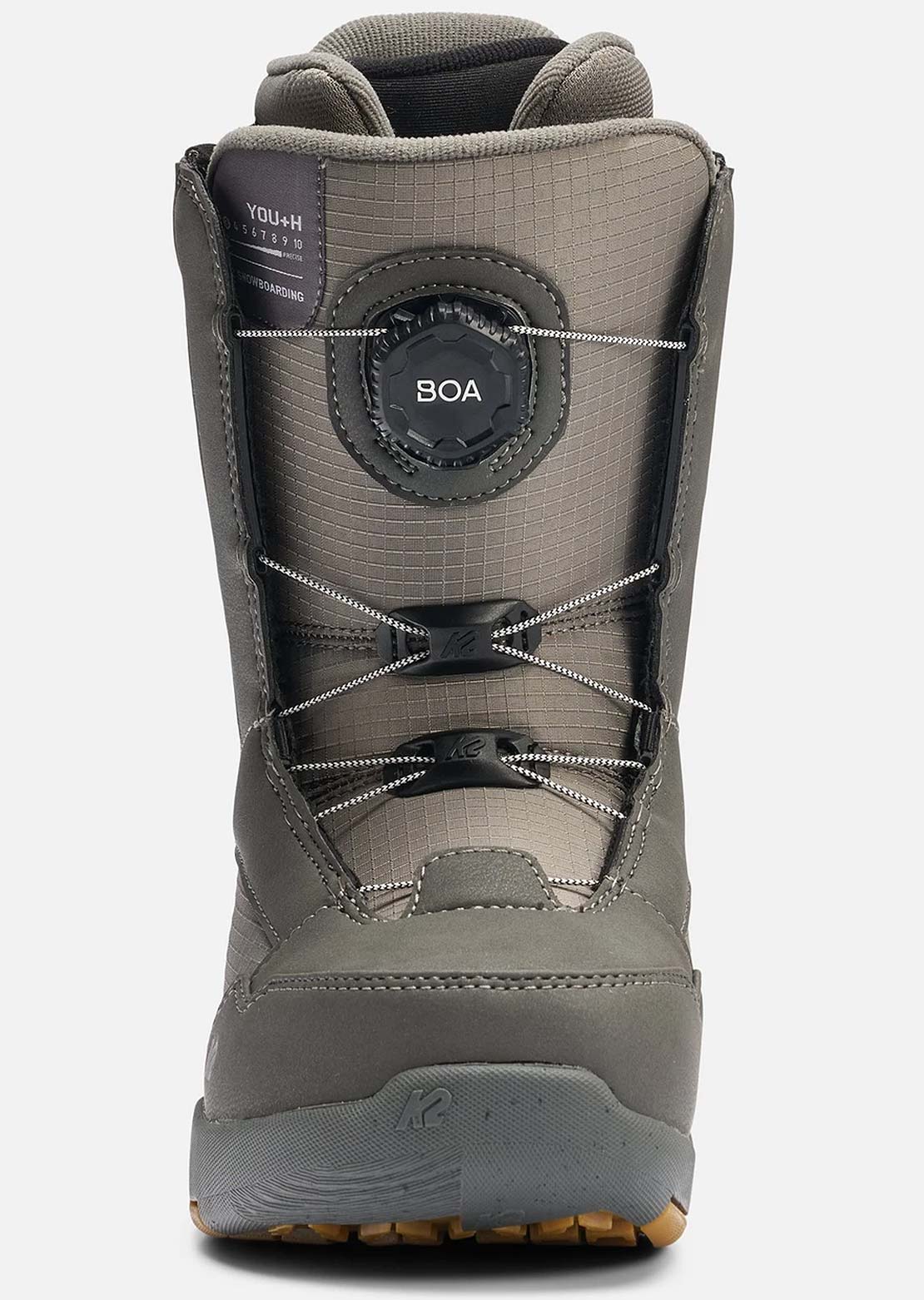 K2 Junior You+H Snowboard Boots Grey