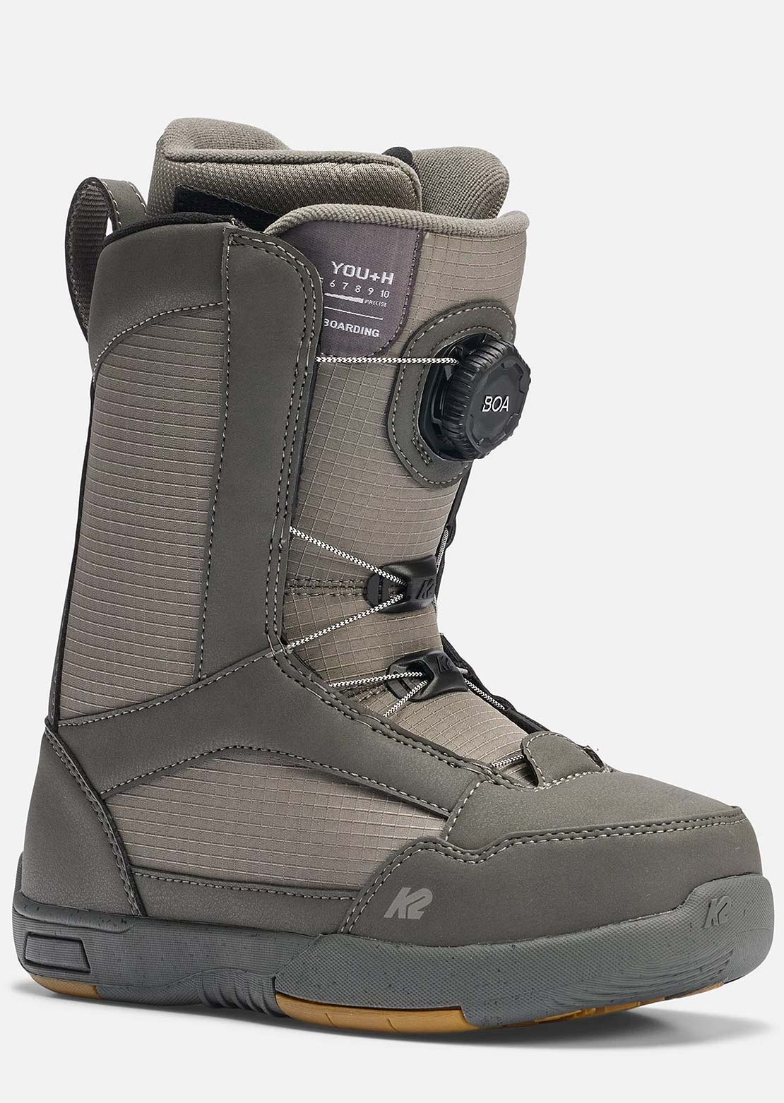 K2 Junior You+H Snowboard Boots Grey