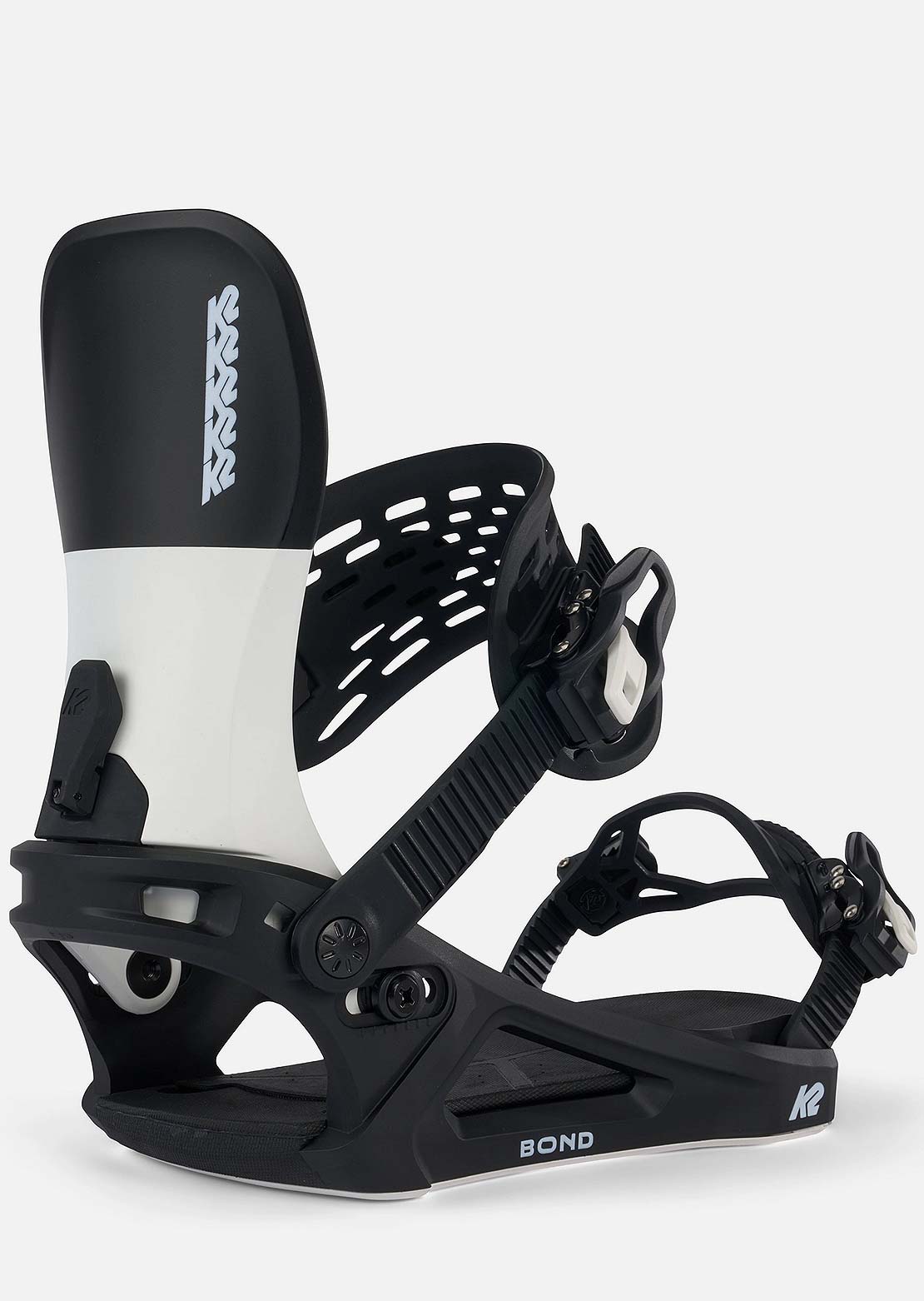 K2 Men&#39;s Bond Snowboard Bindings Black/White