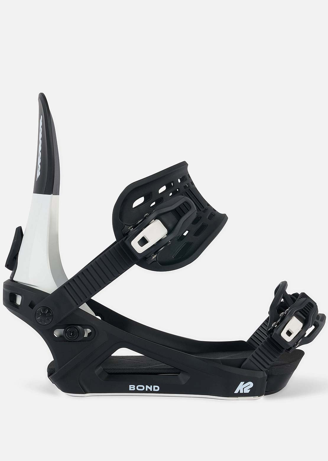 K2 Men&#39;s Bond Snowboard Bindings Black/White