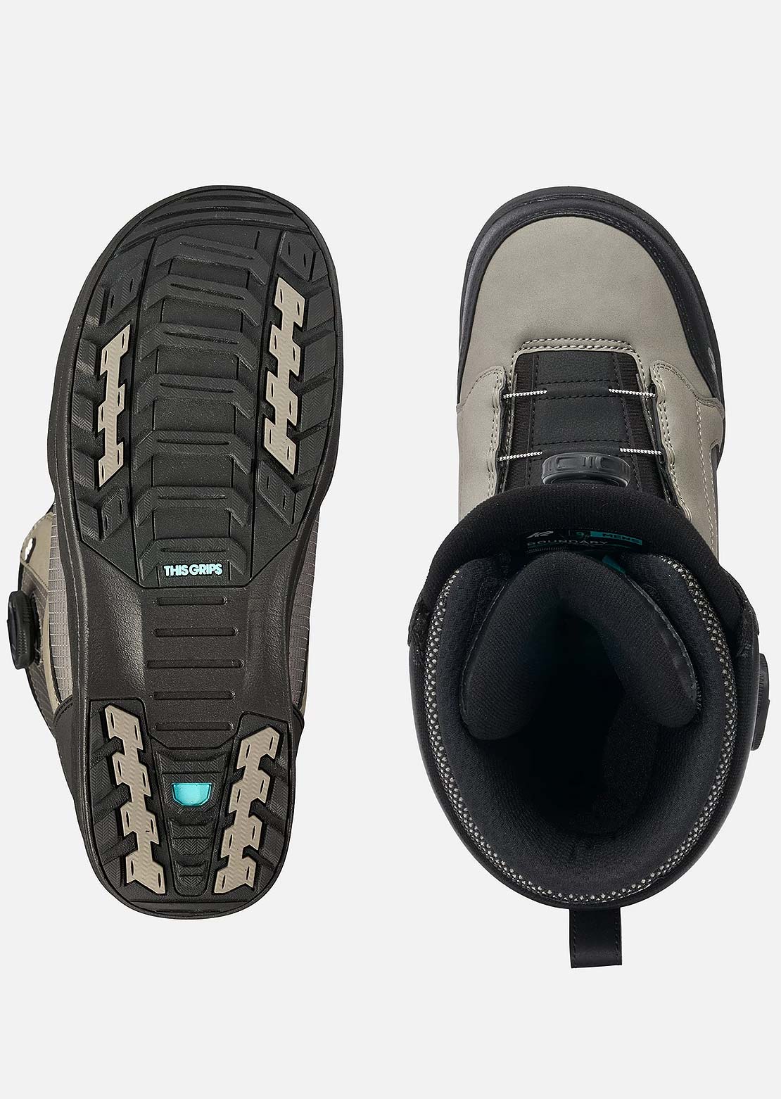 K2 Men's Boundary Snowboard Boots Grey