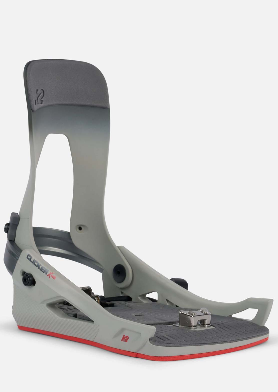K2 Men's Clicker X HB Snowboard Bindings Grey