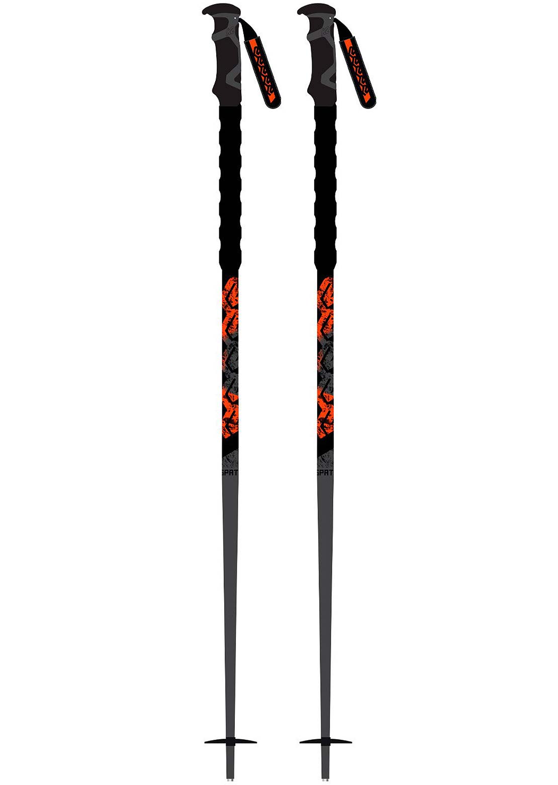 K2 Men&#39;s Dispatch Ski Poles Grey