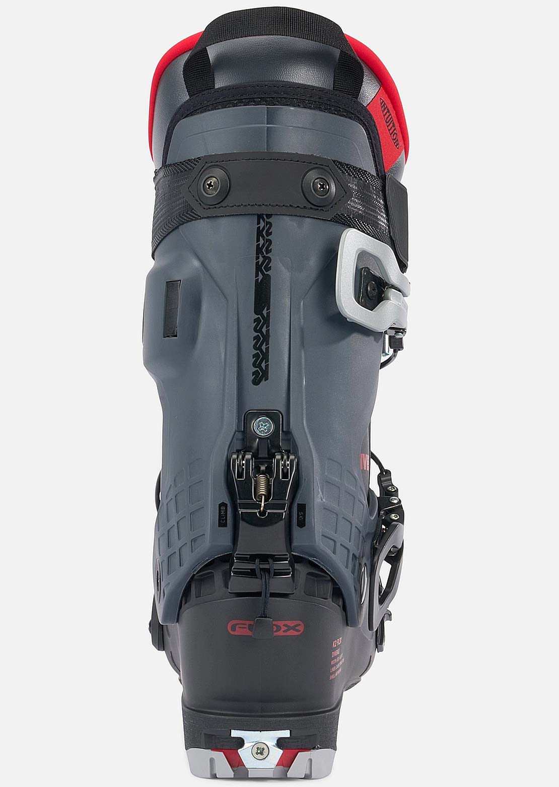 K2 Men's Diverge Ski Boots Black/Red