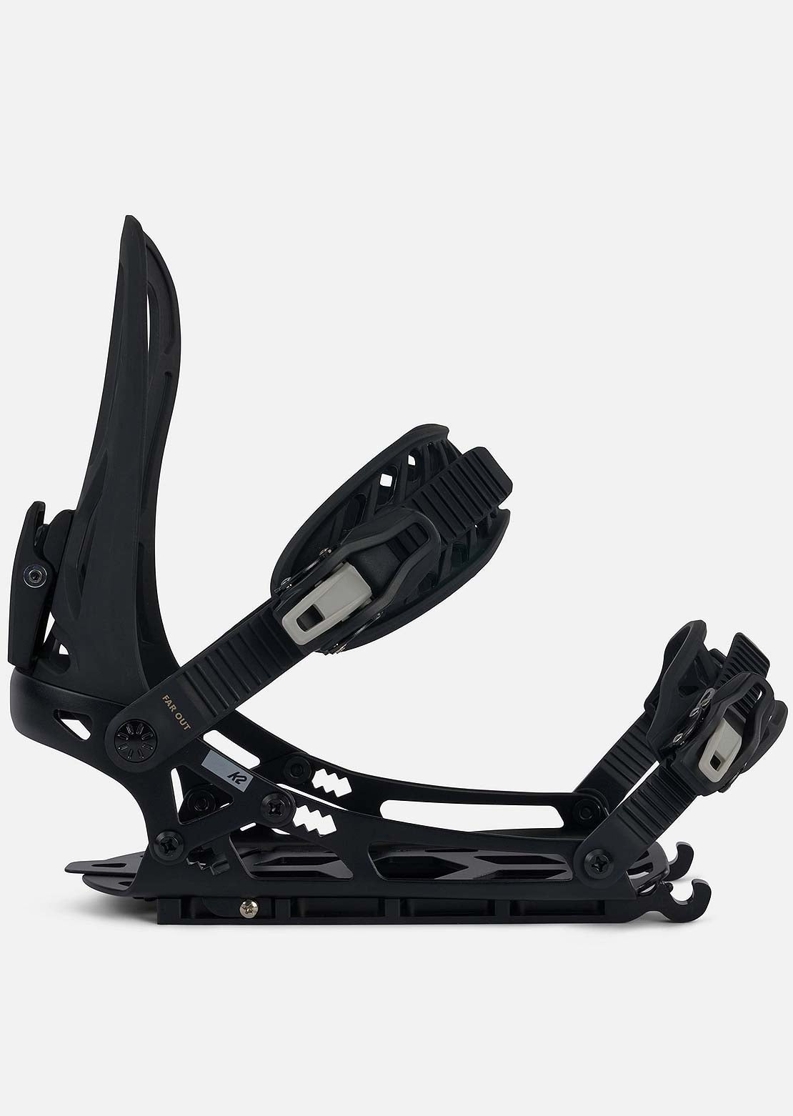 K2 Men&#39;s FarOut Splitboard Bindings Black