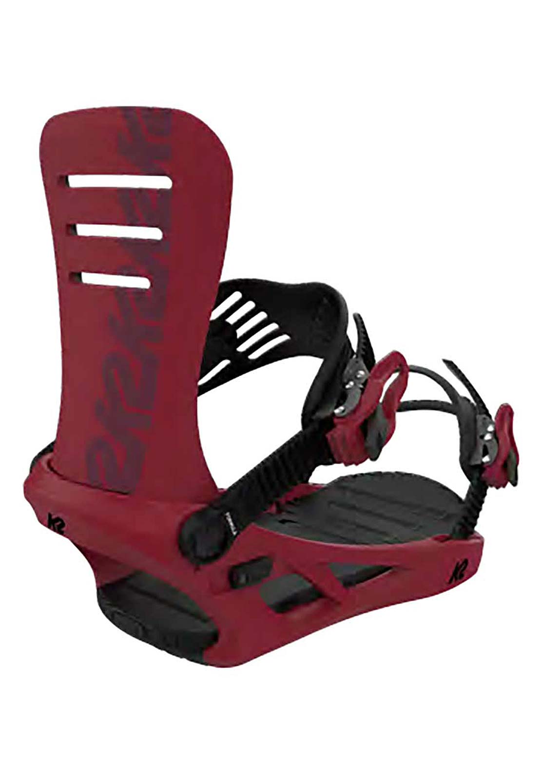 K2 Men's Formula Snowboard Bindings Red
