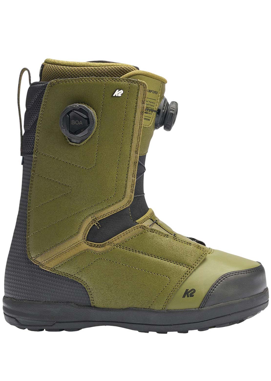 K2 Men's Hanford Snowboard Boots Olive