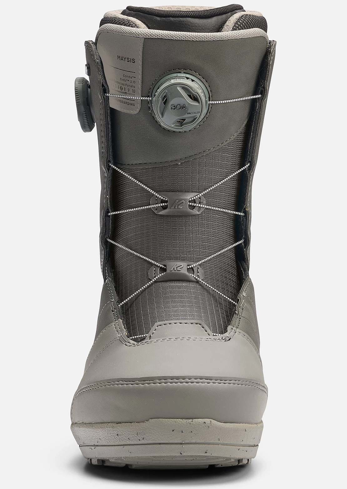 K2 Men's Maysis Snowboard Boots Grey
