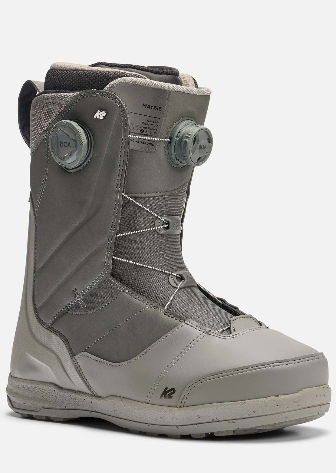 K2 Men's Maysis Snowboard Boots Grey