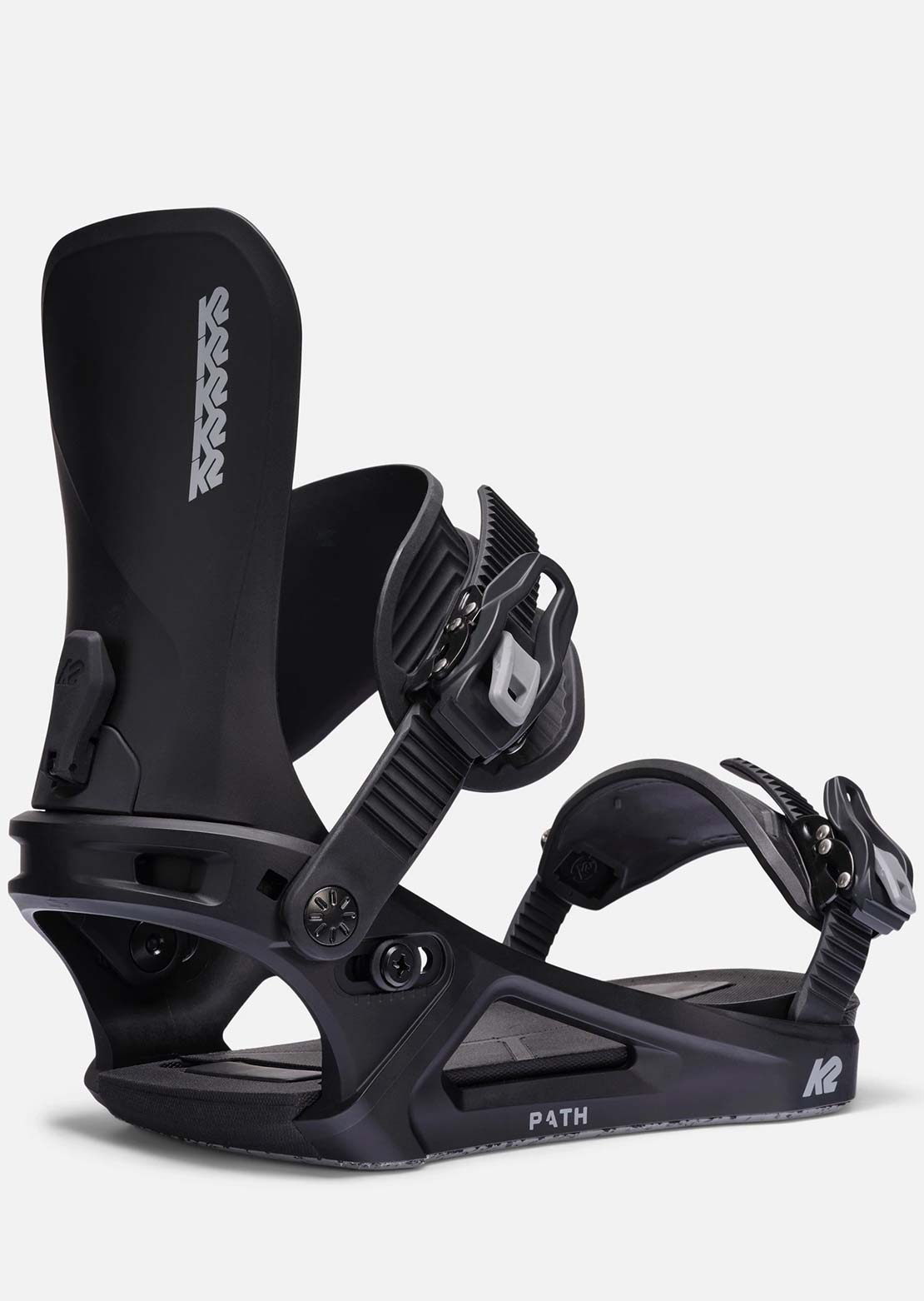 K2 Men's Path Snowboard Bindings Black