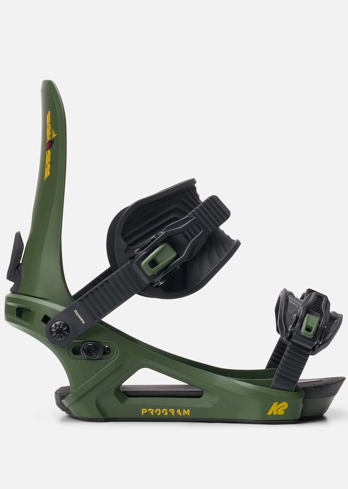 K2 Men's Program Snowboard Bindings Dopamine