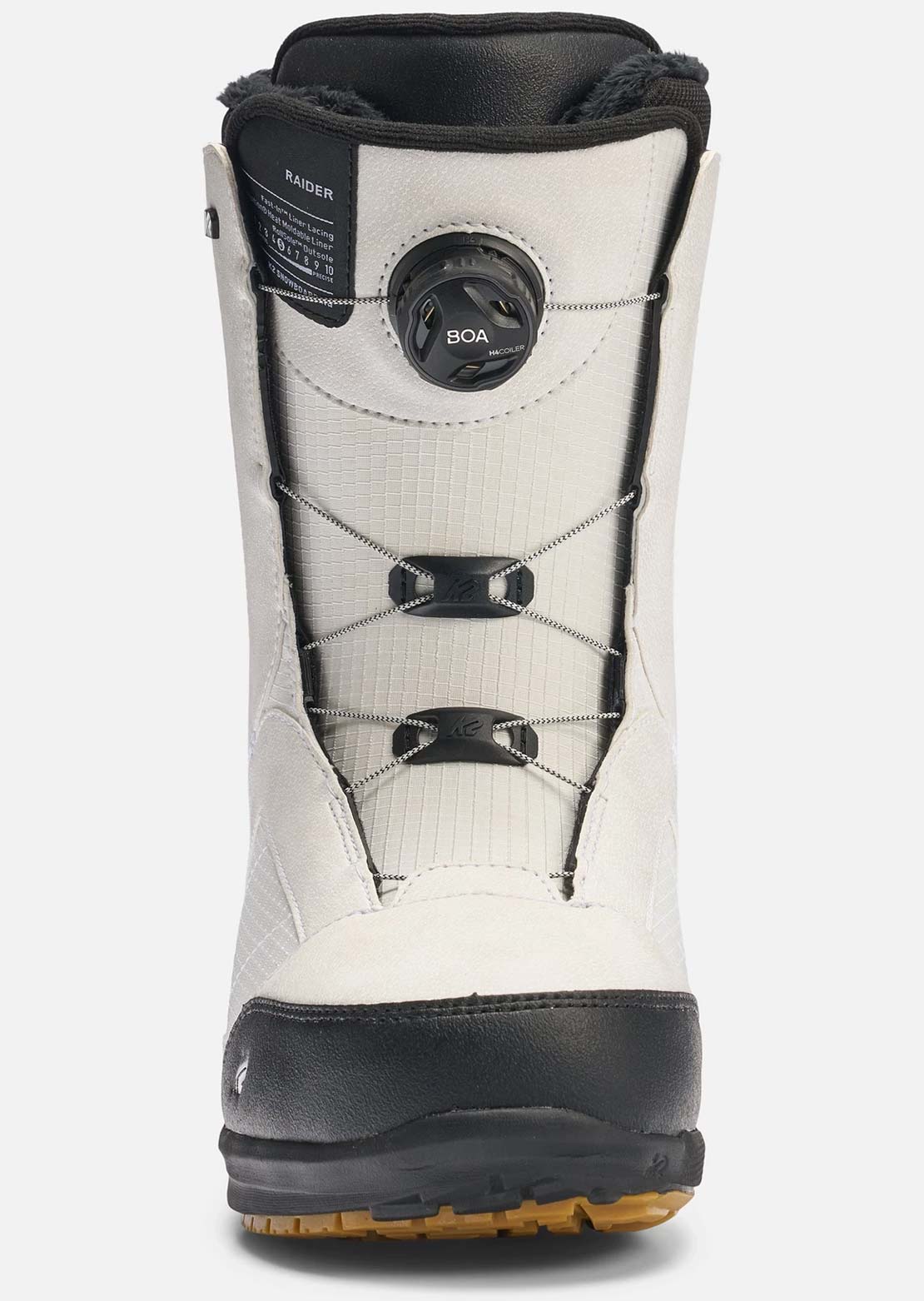 K2 Men's Raider Snowboard Boots White