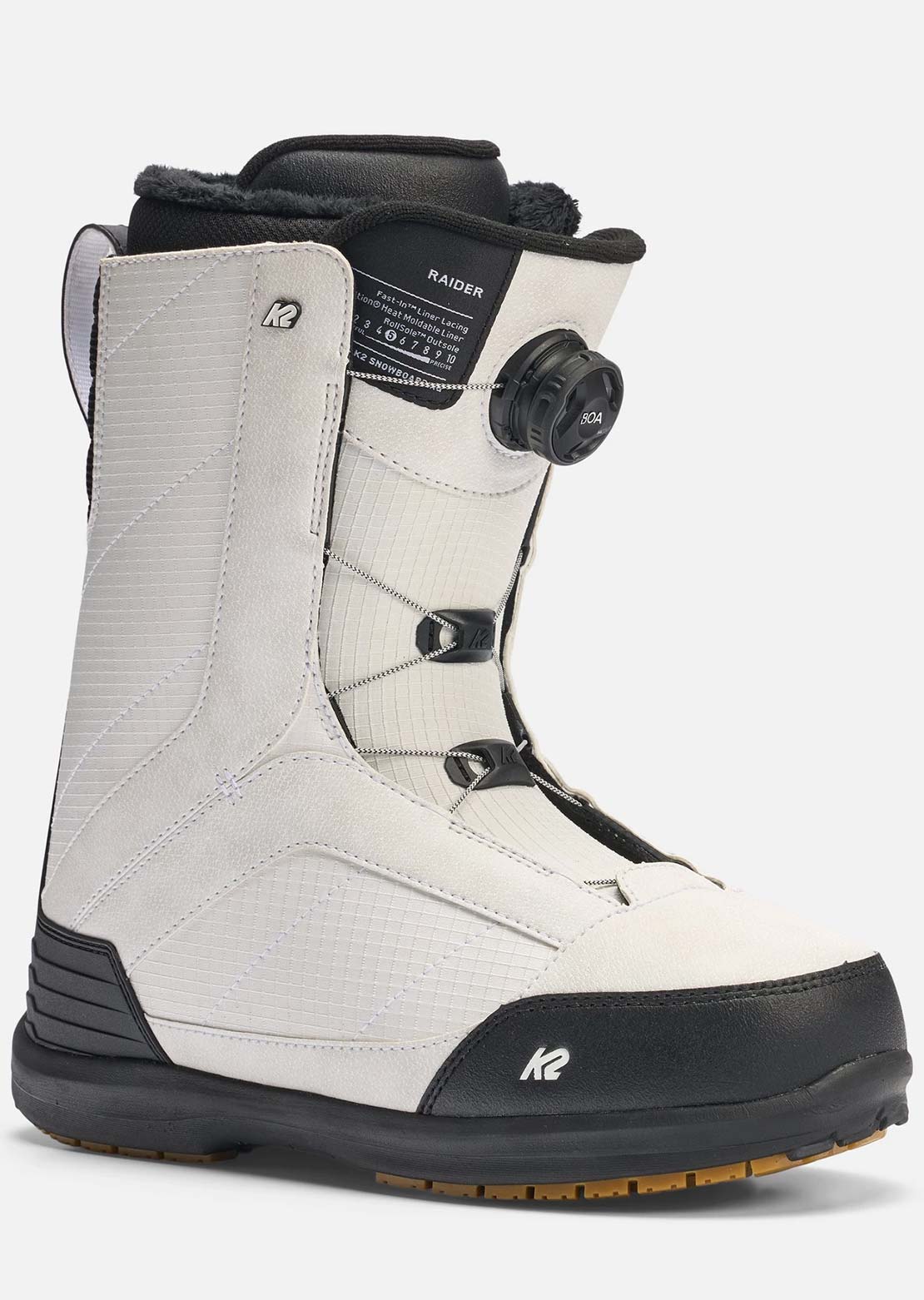 K2 Men's Raider Snowboard Boots White