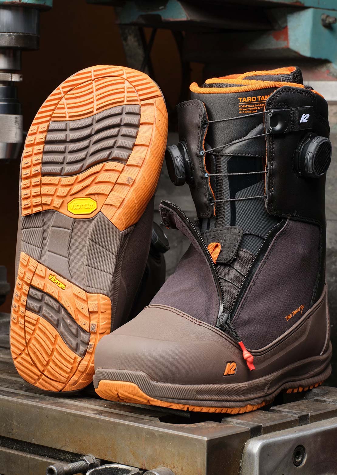 K2 Men's Taro RS Snowboard Boots Black/Brown