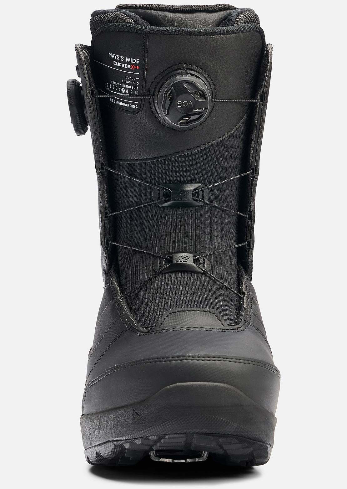 K2 Unisex Aspect Snowboard Boots Black