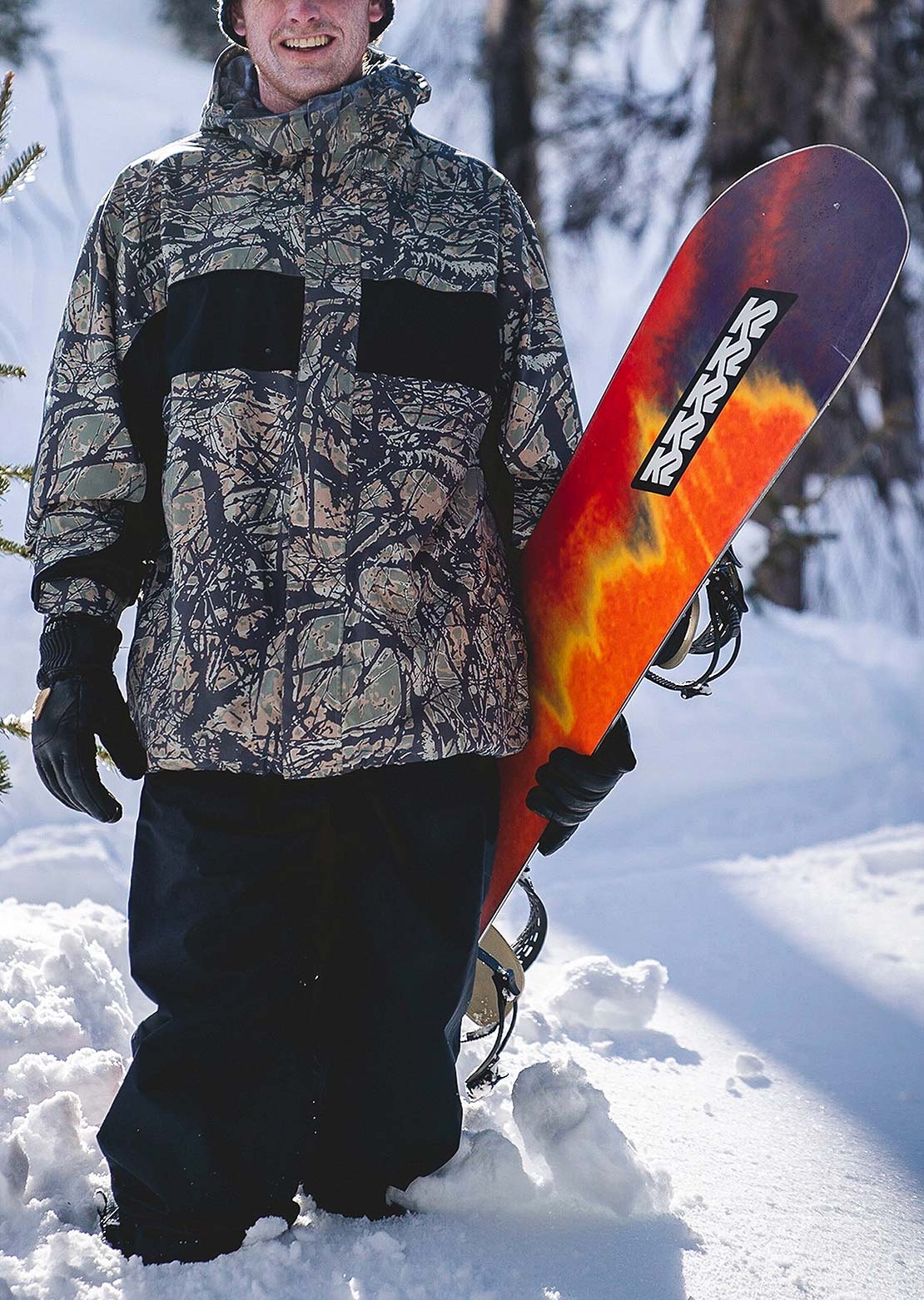 K2 Unisex Manifest Snowboard Tan/Multi