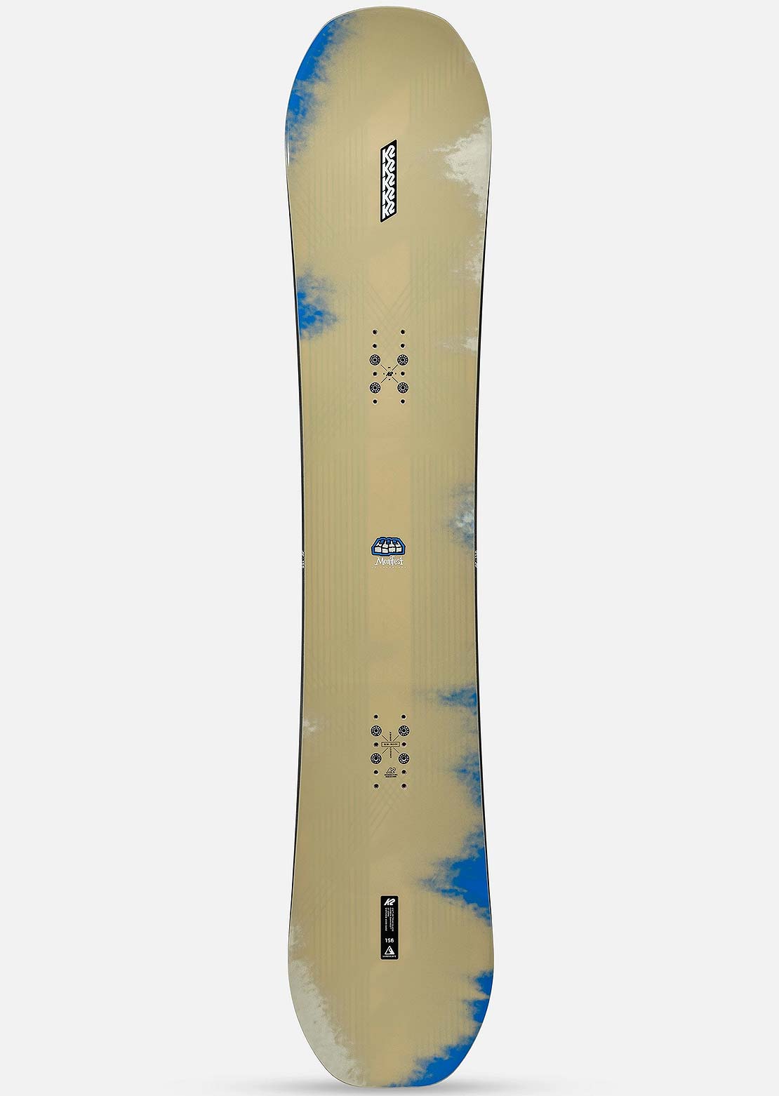 K2 Unisex Manifest Snowboard Tan/Multi