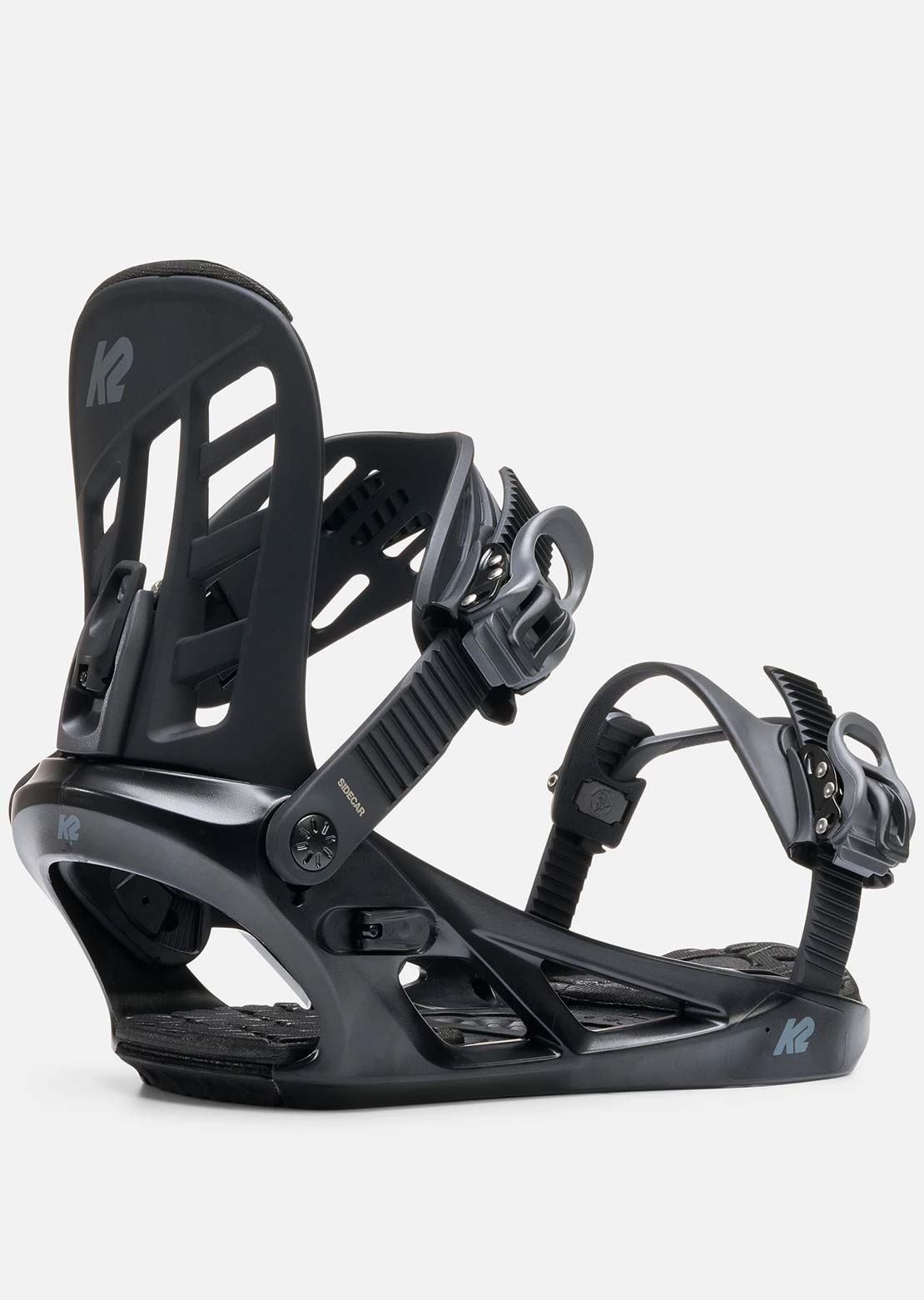 K2 Unisex Sidecar Snowboard Bindings Black