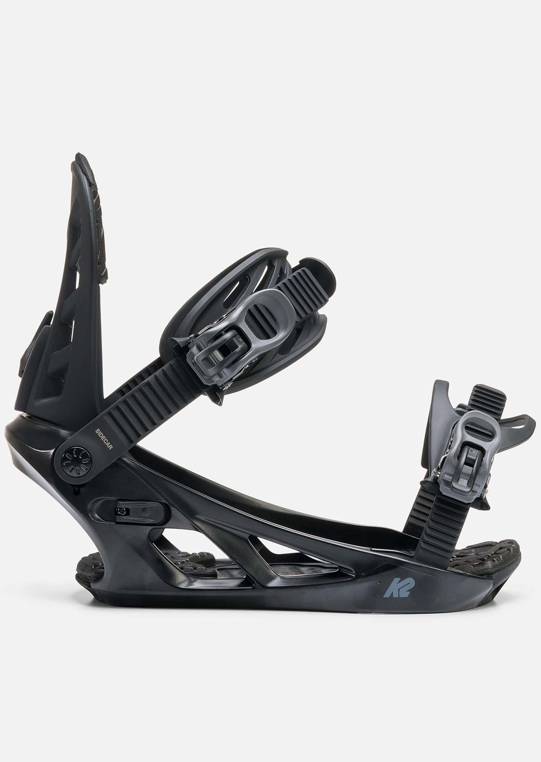 K2 Unisex Sidecar Snowboard Bindings Black