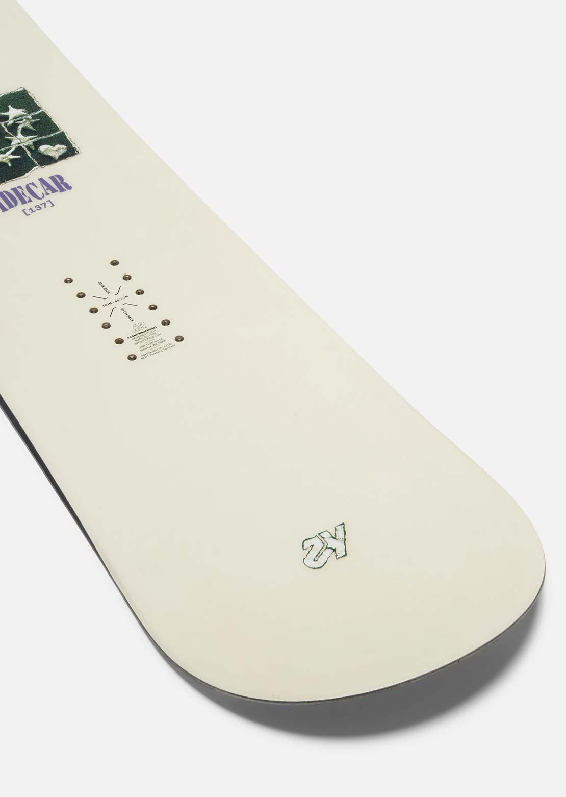 K2 Unisex Sidecar Snowboard White