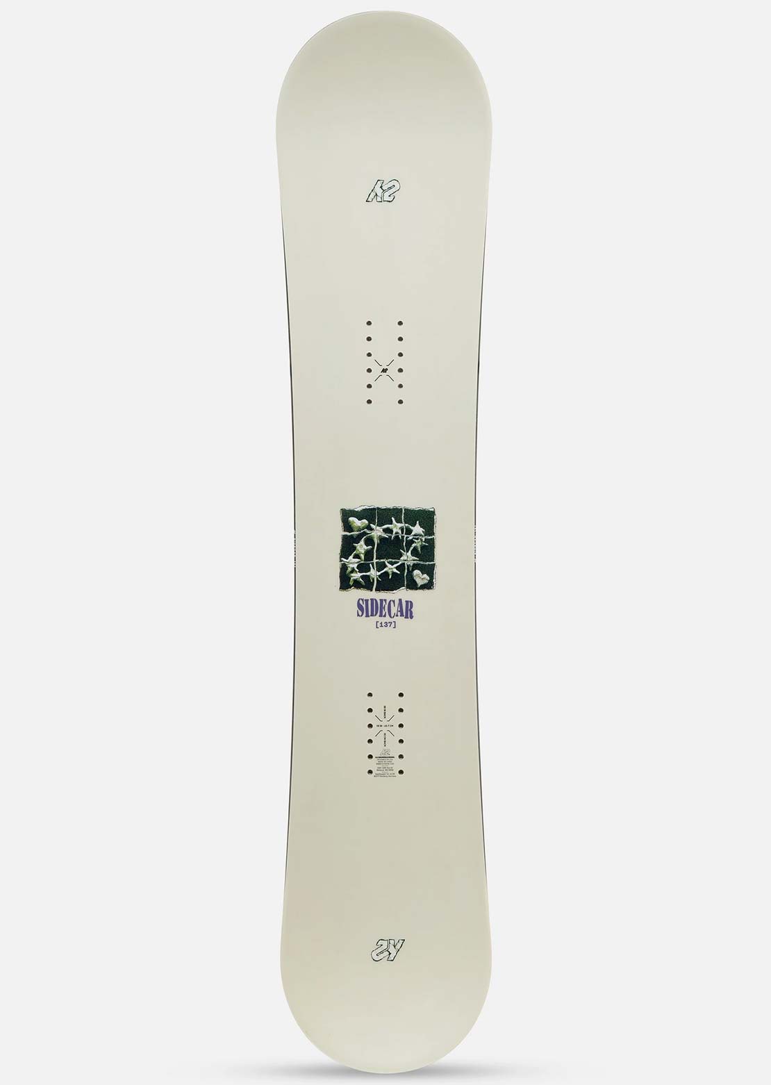K2 Unisex Sidecar Snowboard White
