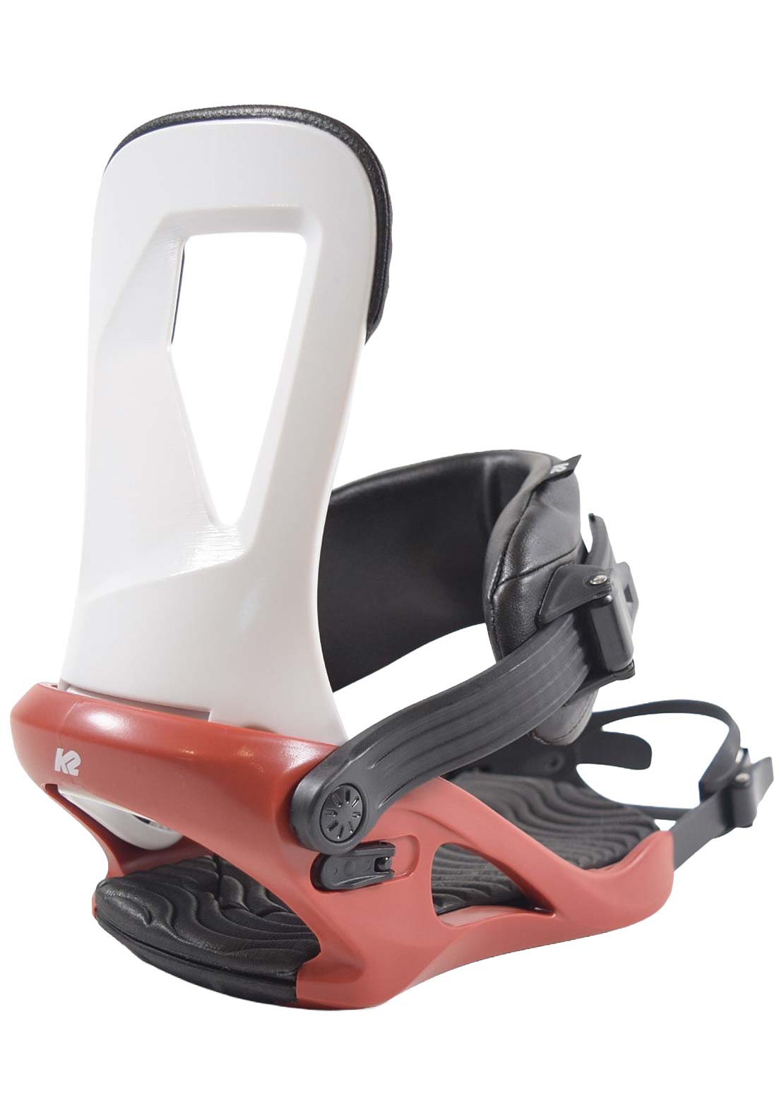 K2 Women's Bedford Snowboard Bindings White Red