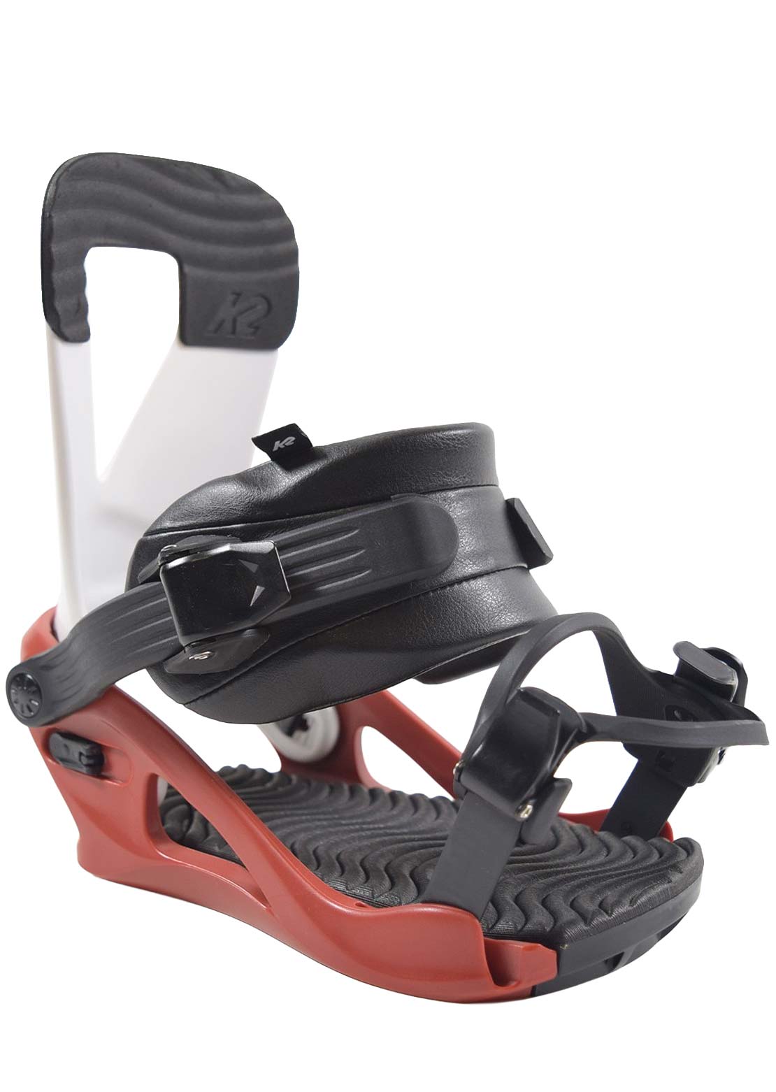 K2 Women's Bedford Snowboard Bindings White Red