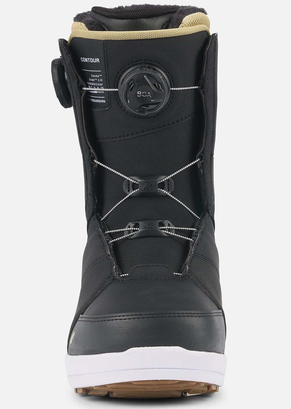 K2 Women&#39;s Contour Snowboard Boots Black