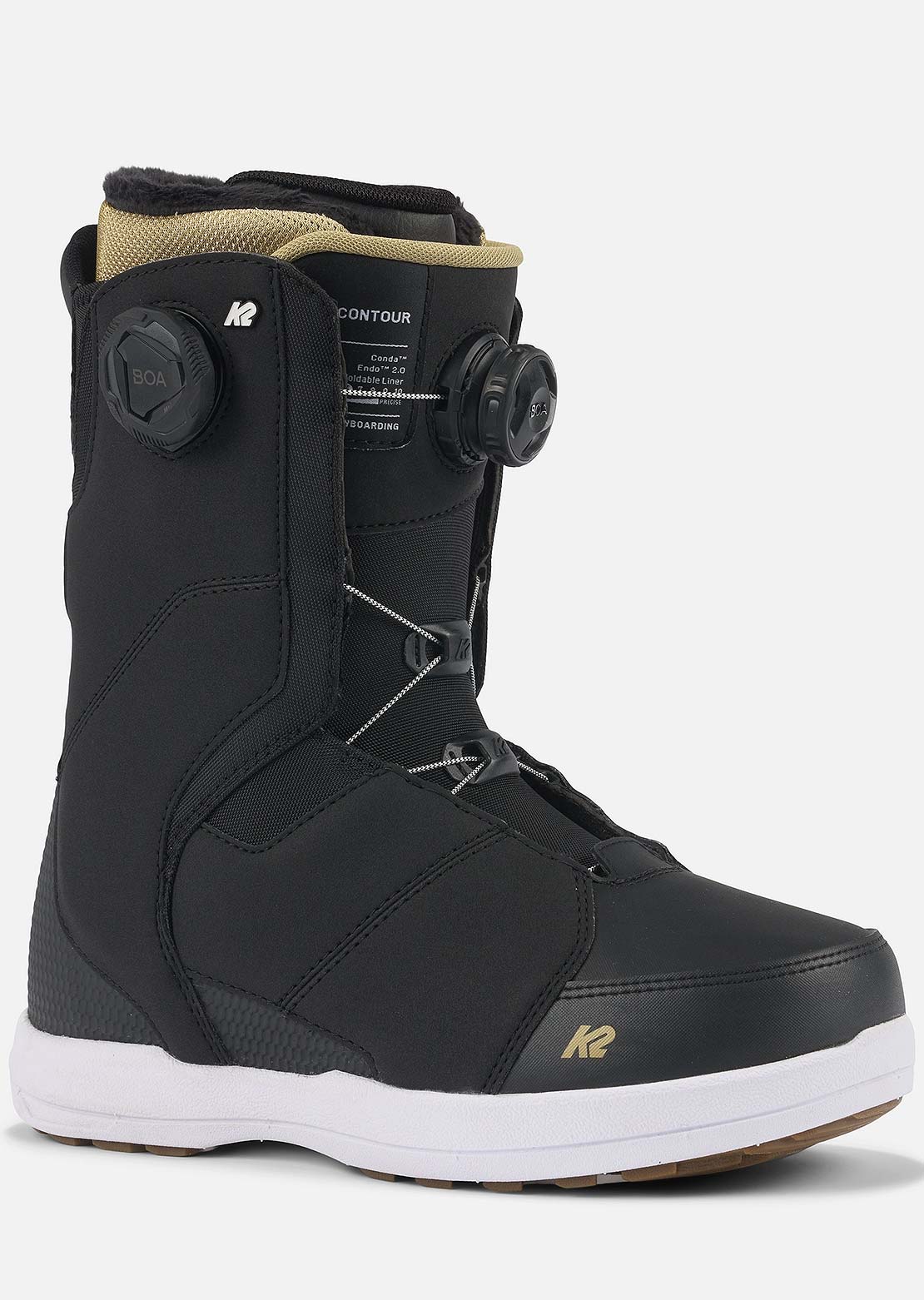 K2 Women&#39;s Contour Snowboard Boots Black