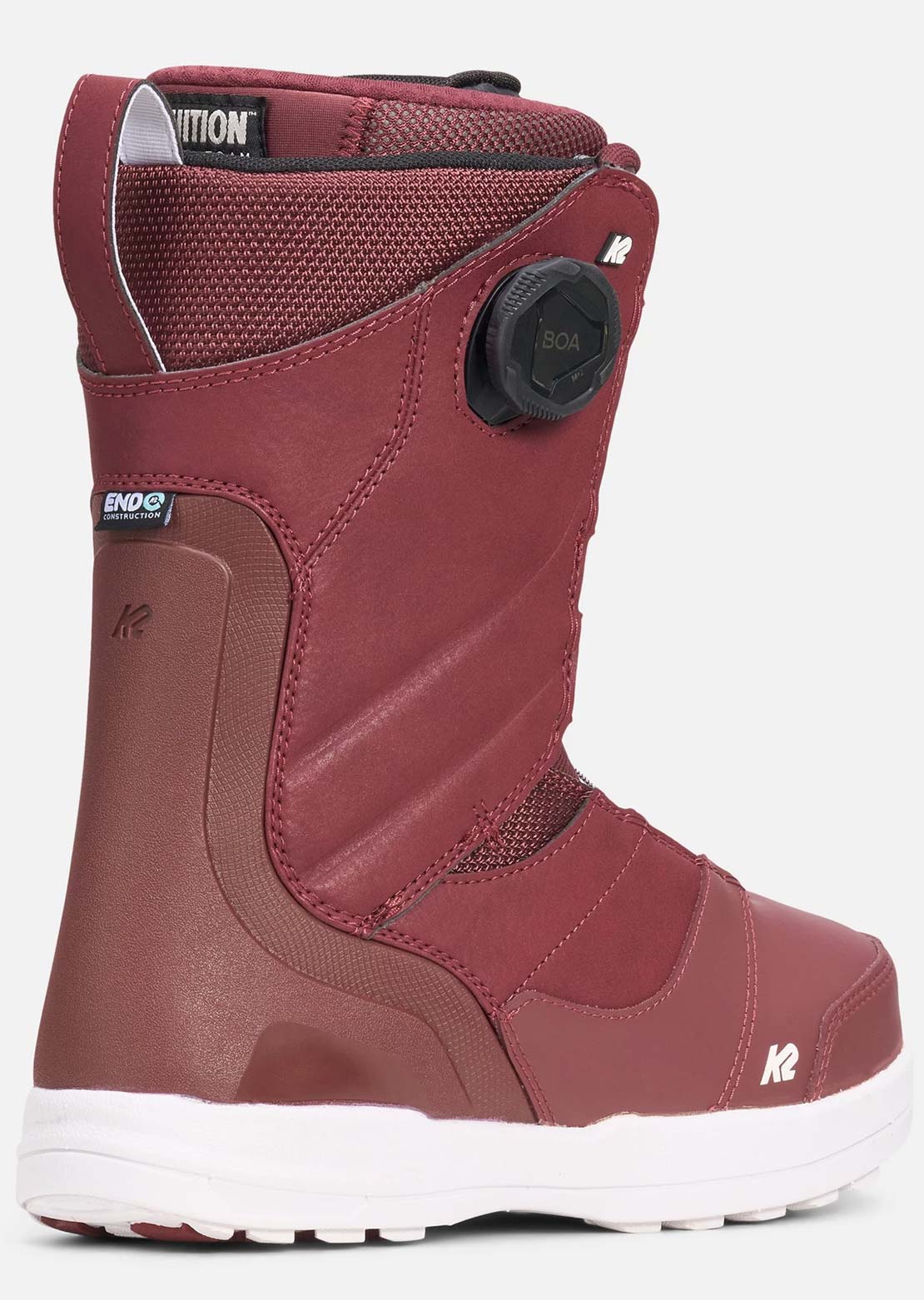 K2 Women's Contour Snowboard Boots Maroon