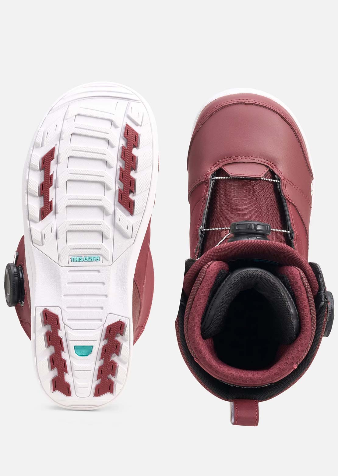 K2 Women's Contour Snowboard Boots Maroon