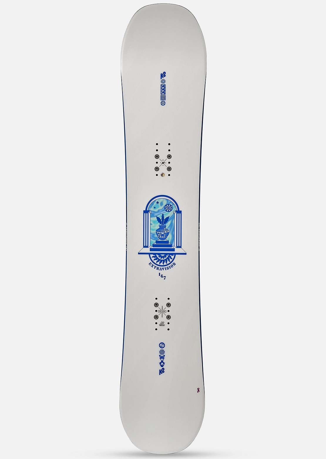 K2 Women's Extravision Wide Snowboard Multi