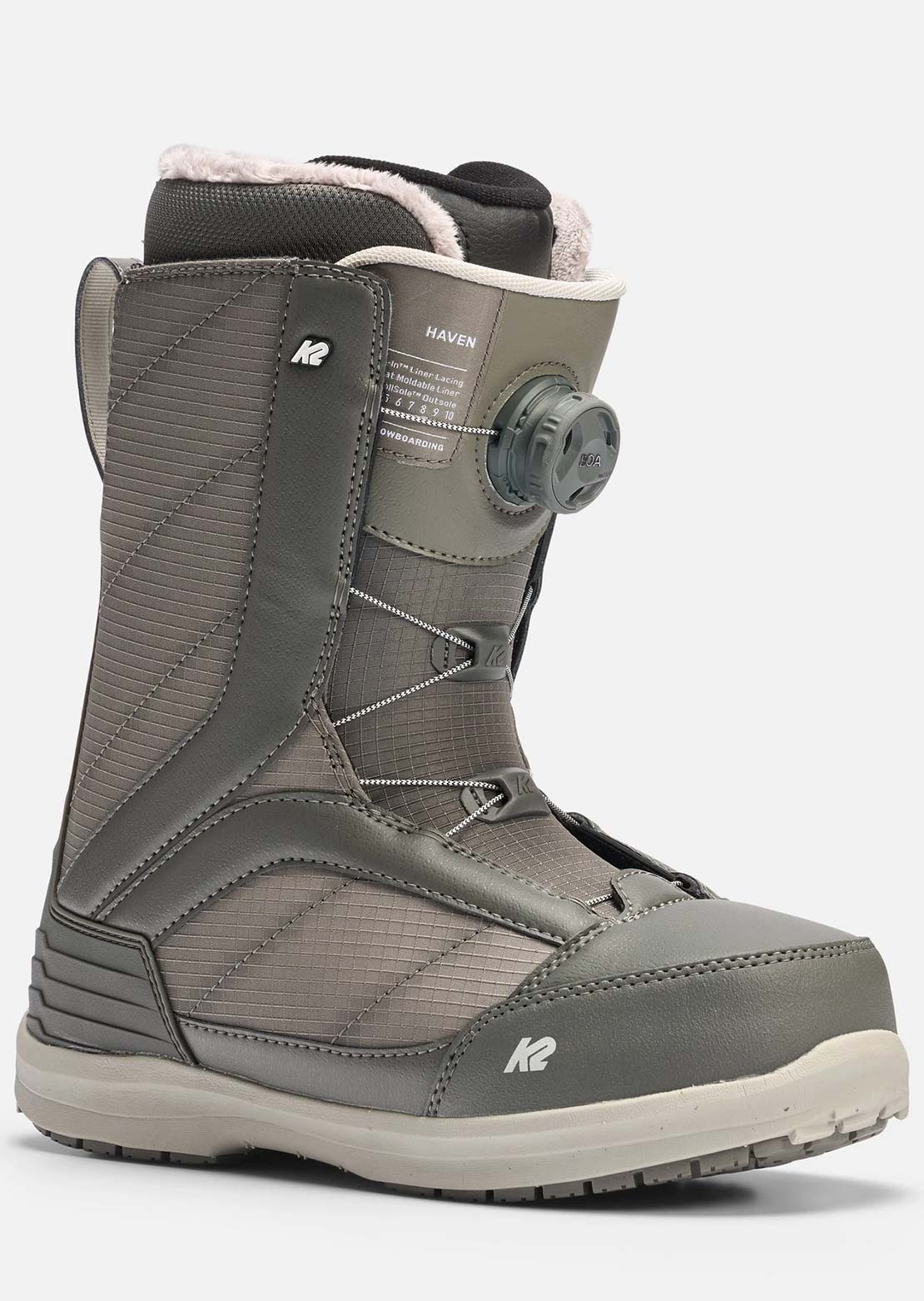 K2 Women's Haven Snowboard Boots Light Grey