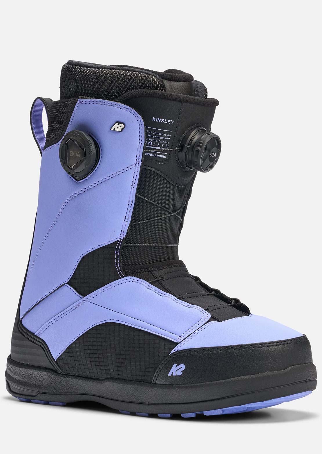 K2 Women's Kinsley Snowboard Boots Black/Lilac