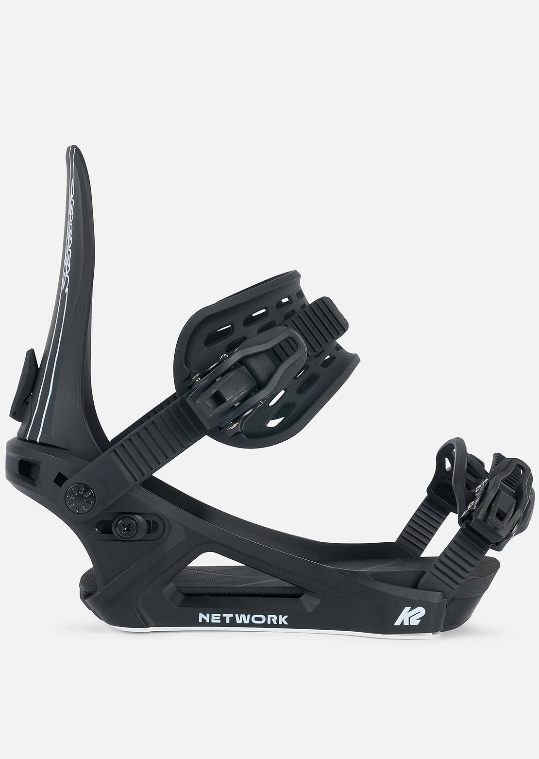 K2 Women&#39;s Network Snowboard Bindings Black