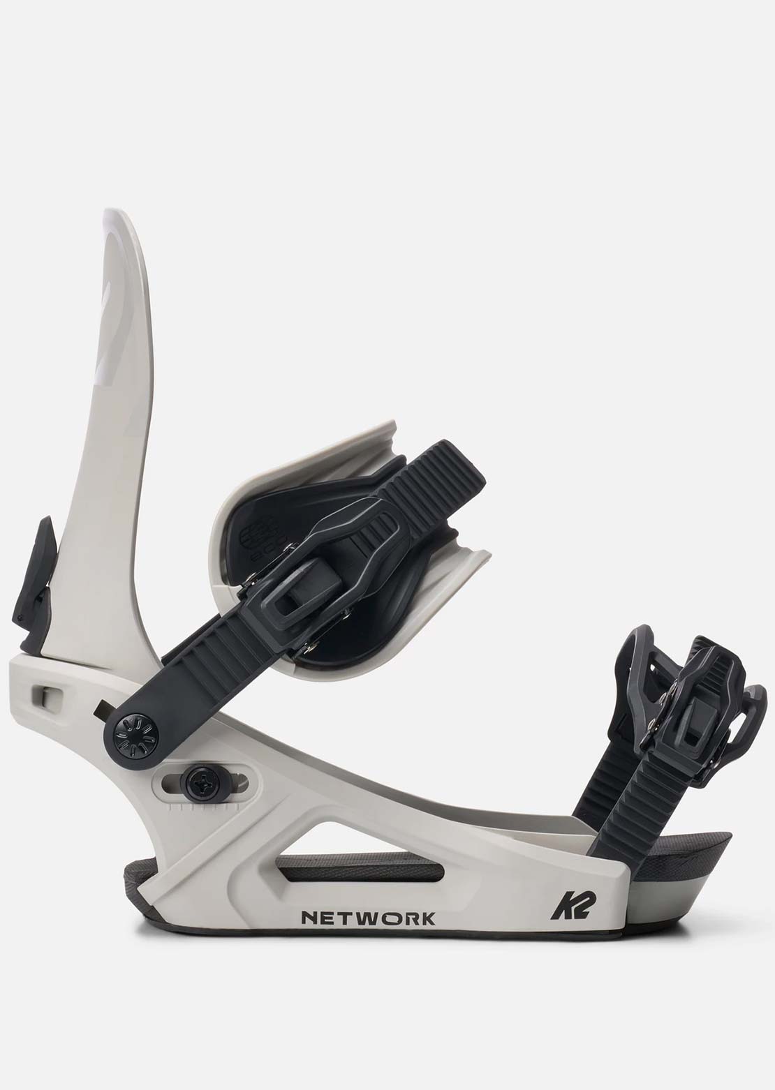 K2 Women's Network Snowboard Bindings Grey