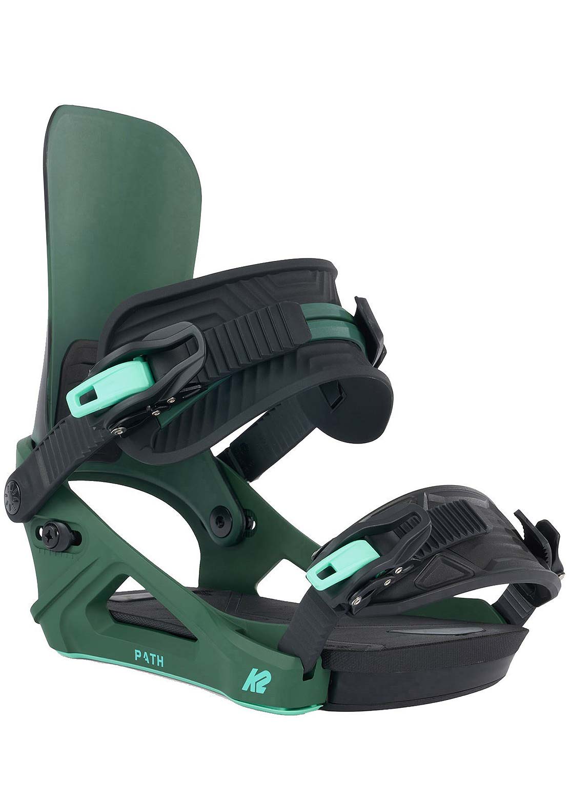 K2 Women's Path Snowboard Bindings Deep Green