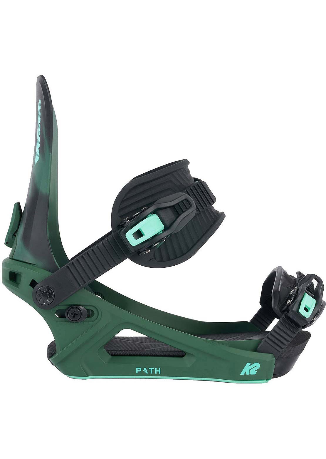 K2 Women's Path Snowboard Bindings Deep Green