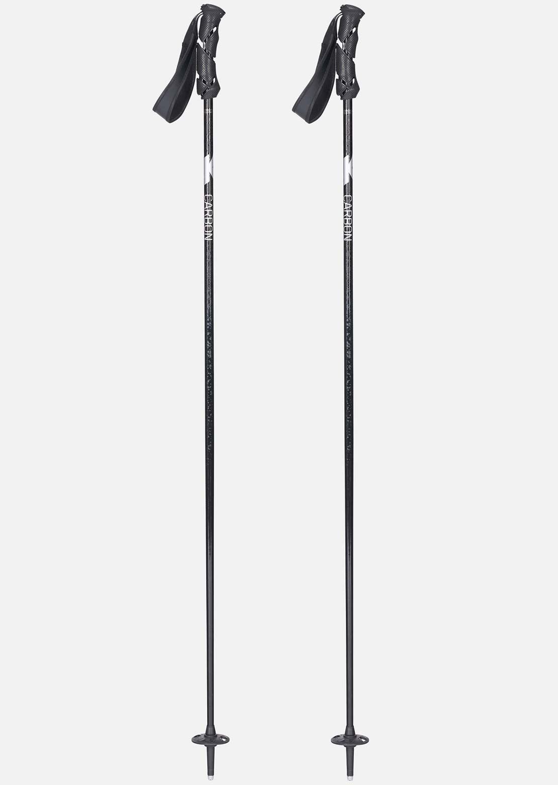 K2 Women's Style Carbon Ski Poles Black