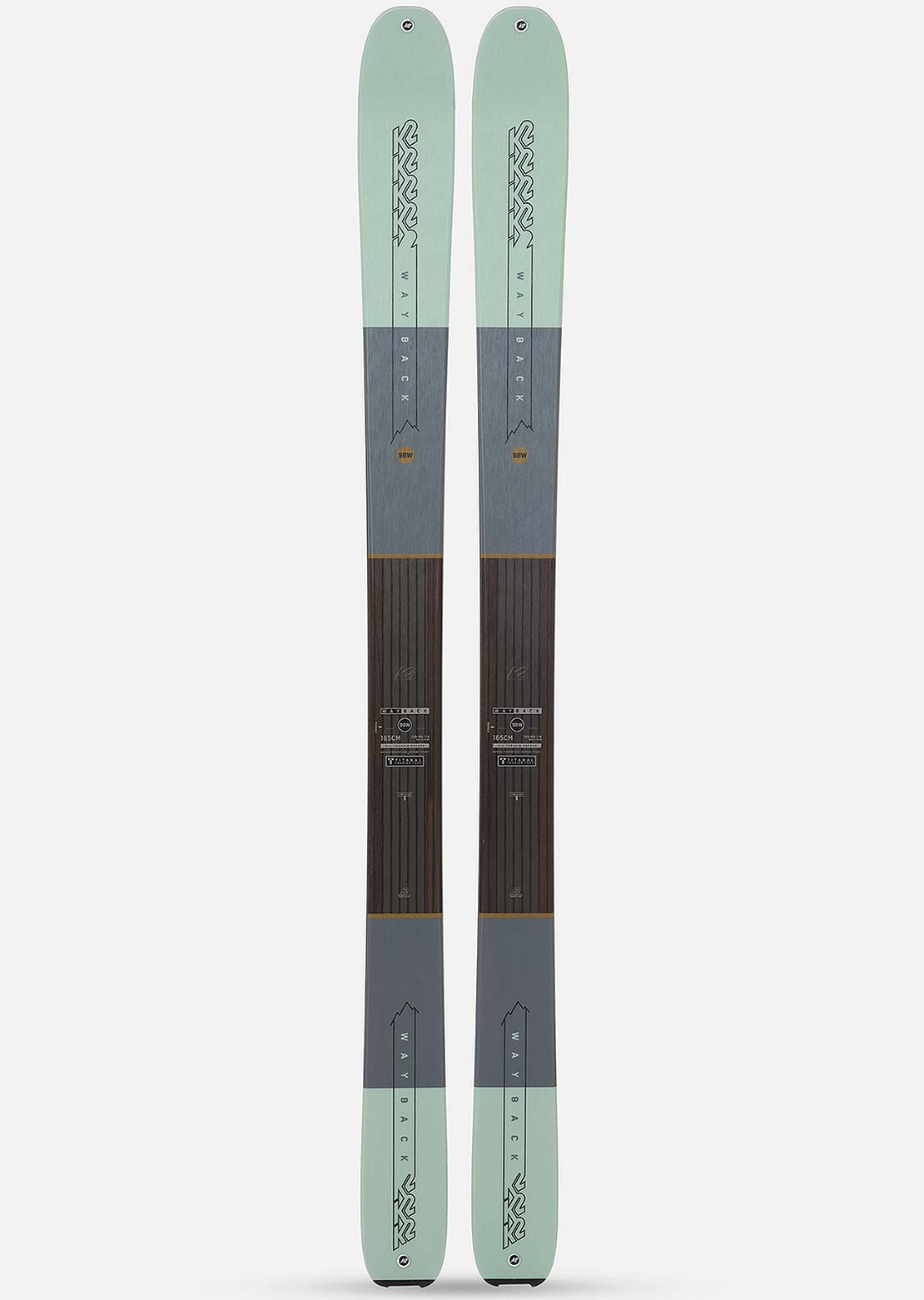 k2 224 skis K2 Women's Wayback 98 Ski