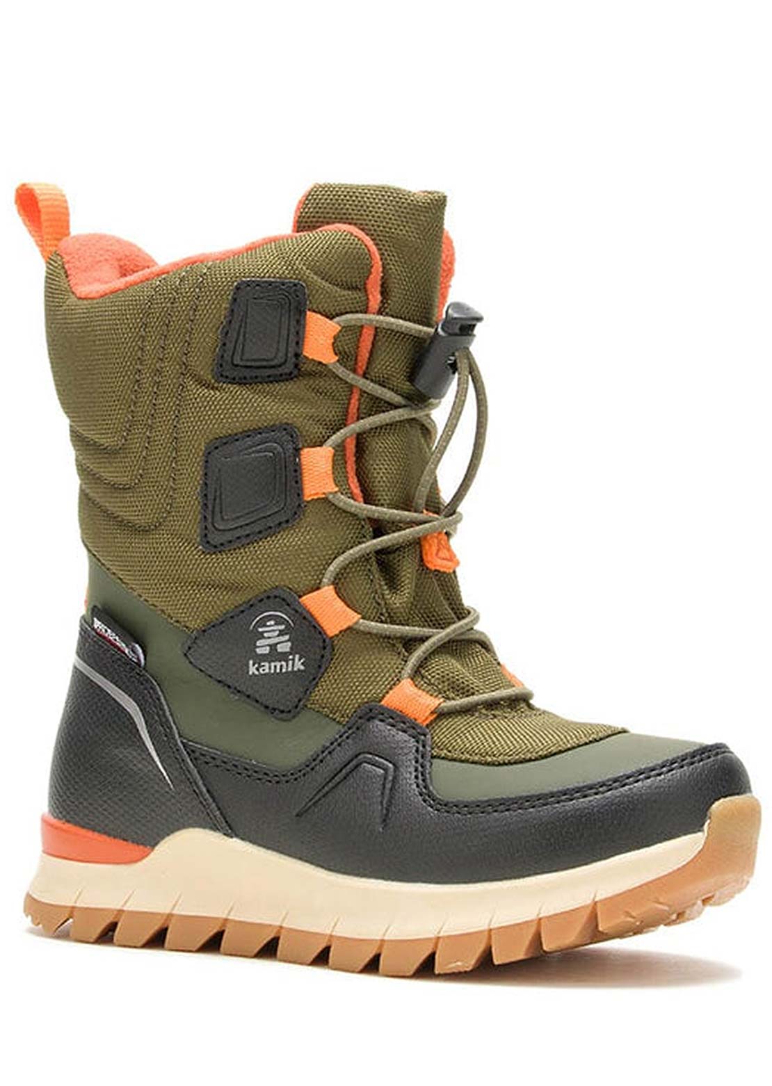Kamik Junior Bouncer 2 Insulated Winter Boots Olive